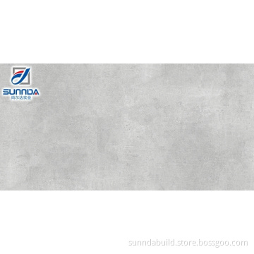 Sunnda 600x1200 light gray cement rustic porcelain floor glaze tile